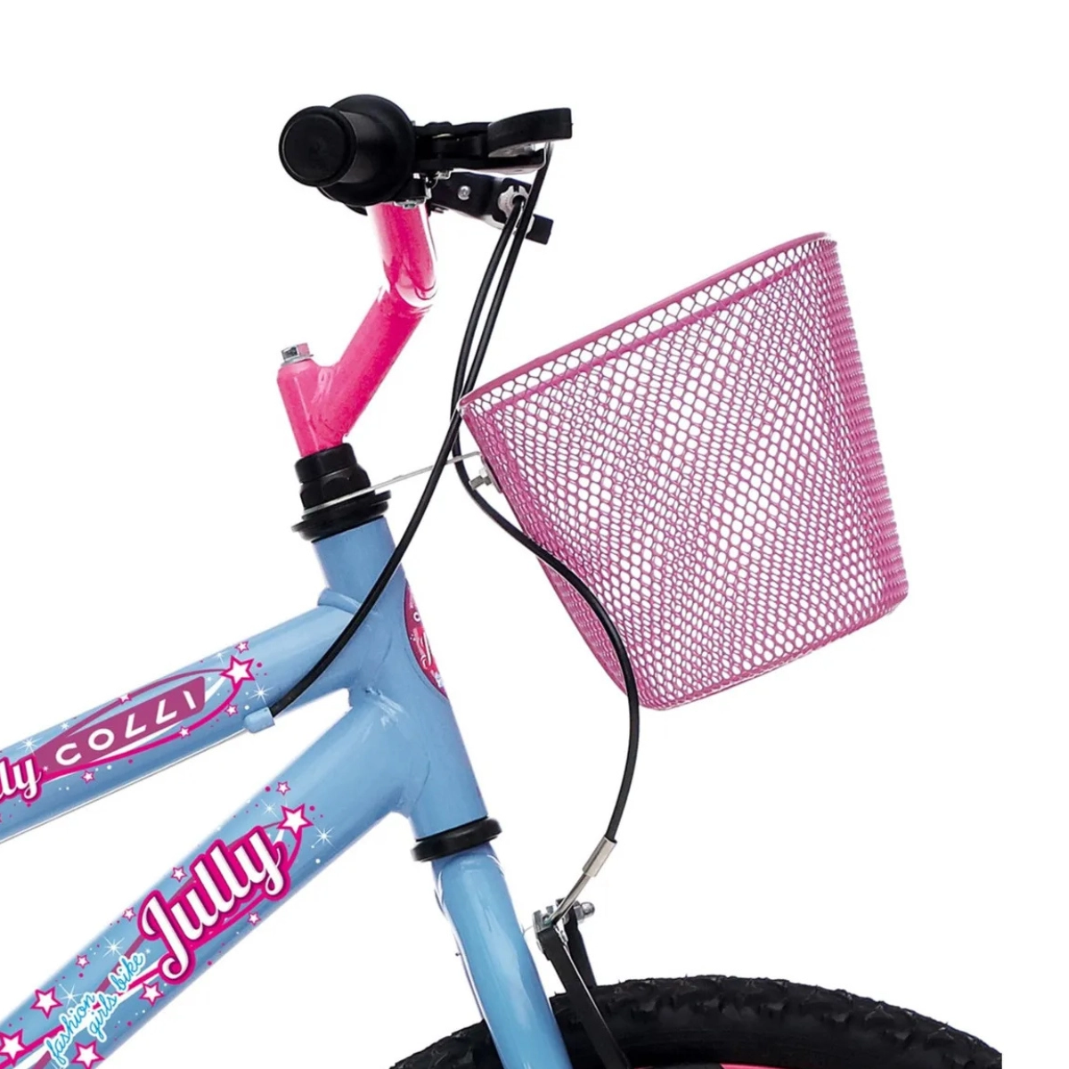 BICICLETA PASSEIO COLLI BIKE JULLY ARO 20 AZUL CHAMPANHE COM CESTO BICICLETA PASSEIO COLLI BIKE JULLY ARO 20 AZUL CHAMPANHE COM CESTO