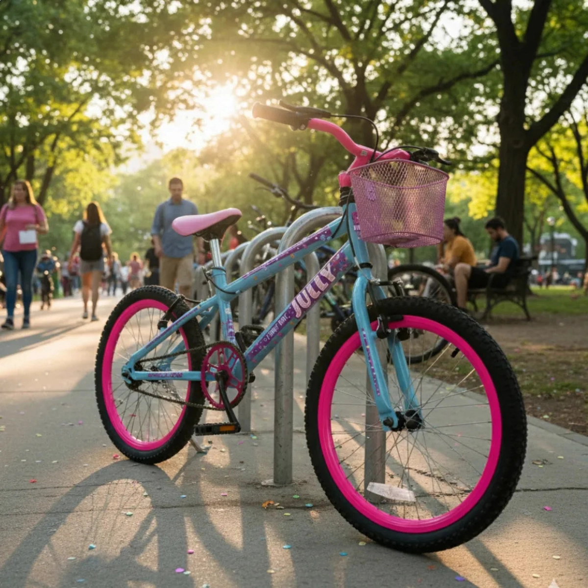 BICICLETA PASSEIO COLLI BIKE JULLY ARO 20 AZUL CHAMPANHE COM CESTO BICICLETA PASSEIO COLLI BIKE JULLY ARO 20 AZUL CHAMPANHE COM CESTO