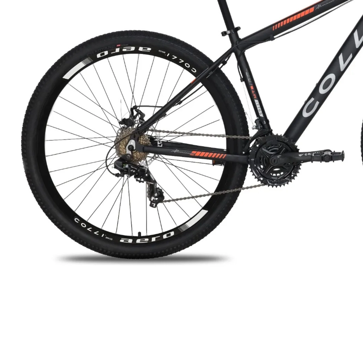 BICICLETA TORONTO ALUMINIO PRETO/LARANJA QUADRO 17 ARO 29 COLLI BICICLETA TORONTO ALUMINIO PRETO/LARANJA QUADRO 17 ARO 29 COLLI