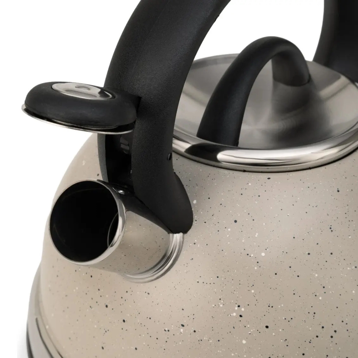 Black+decker Chaleira com Apito 3 Litros Steam&amp;stone - Corpo em Aco Inoxidavel com Cabo em Nylon e A