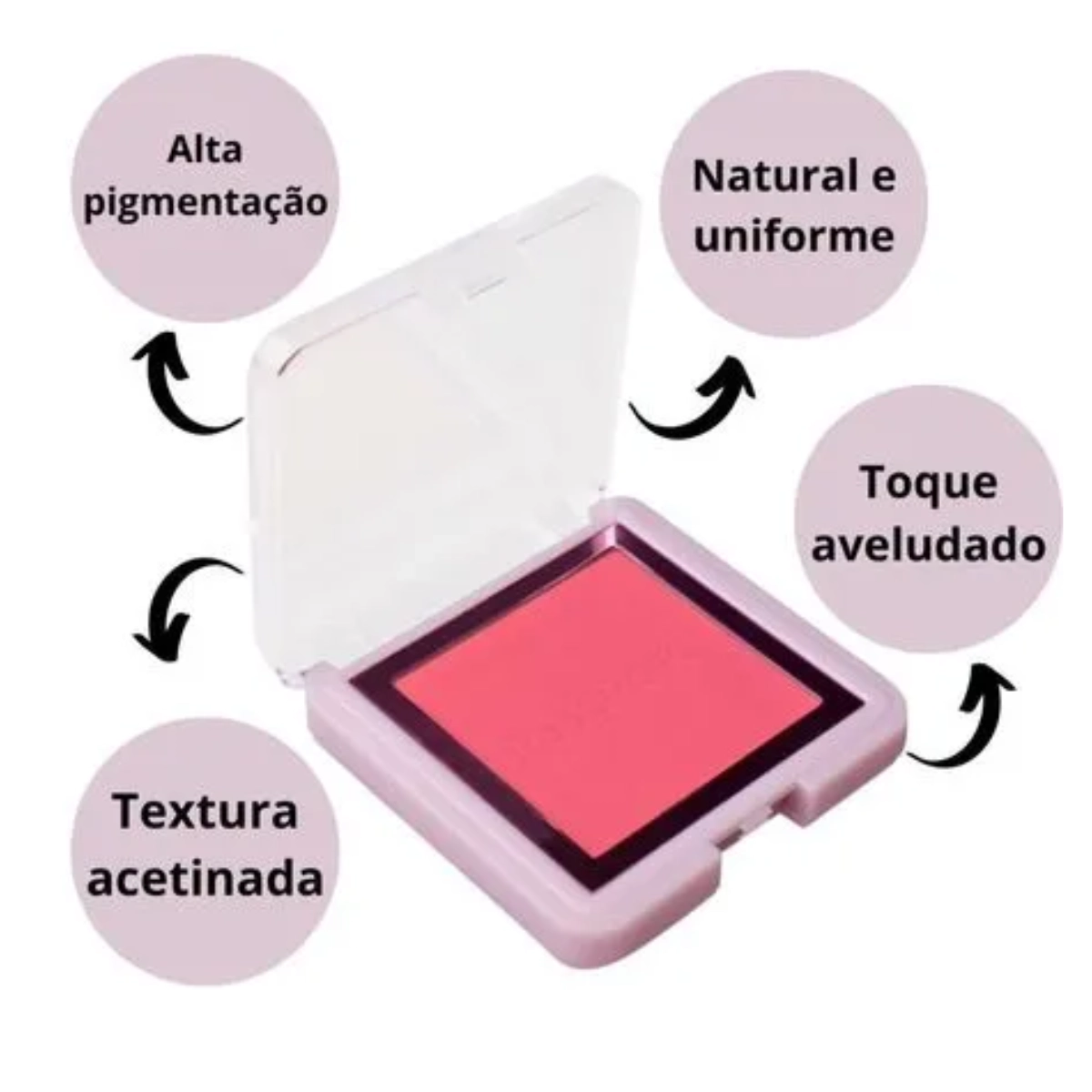 BLUSH COMPACTO RUBY ROSE TEXTURA ACETINADA BL20 7,3G BLUSH COMPACTO RUBY ROSE TEXTURA ACETINADA BL20 7,3G