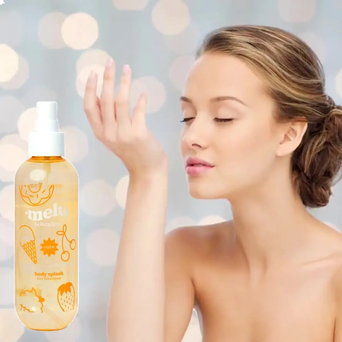BODY SPLASH MELU BY RUBY ROSE BUTTERCREAM 200ML BODY SPLASH MELU BY RUBY ROSE BUTTERCREAM 200ML