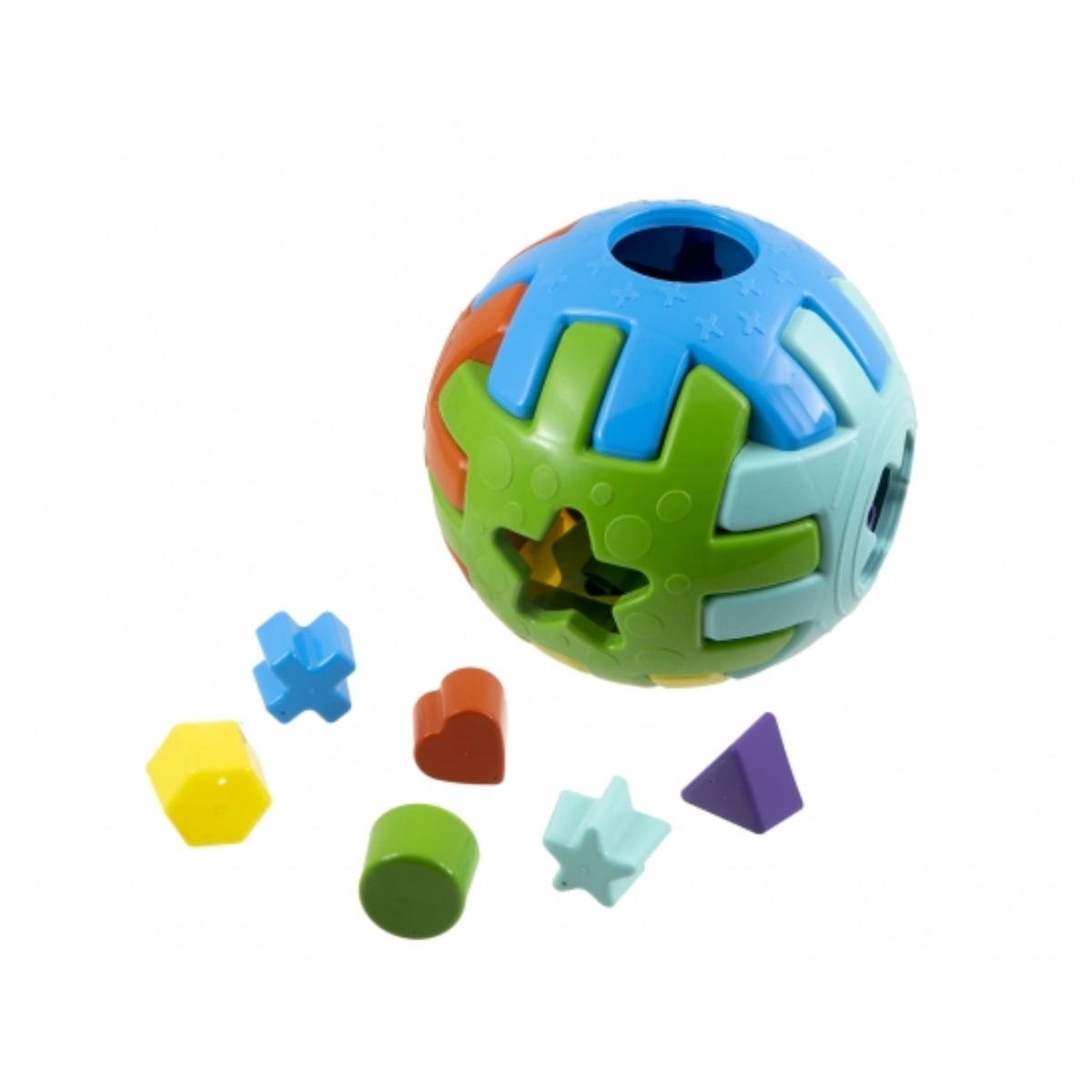 BOLA EDUCATIVA DE ENCAIXAR FORMAS MONTA DESMONTA G KENDY BOLA EDUCATIVA DE ENCAIXAR FORMAS MONTA DESMONTA G KENDY