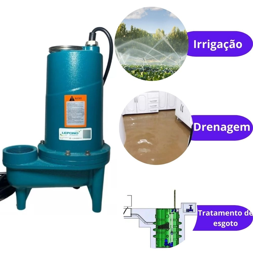 Bomba Esgotamento Sapata Asev412 0,4 Hp Mon 127V