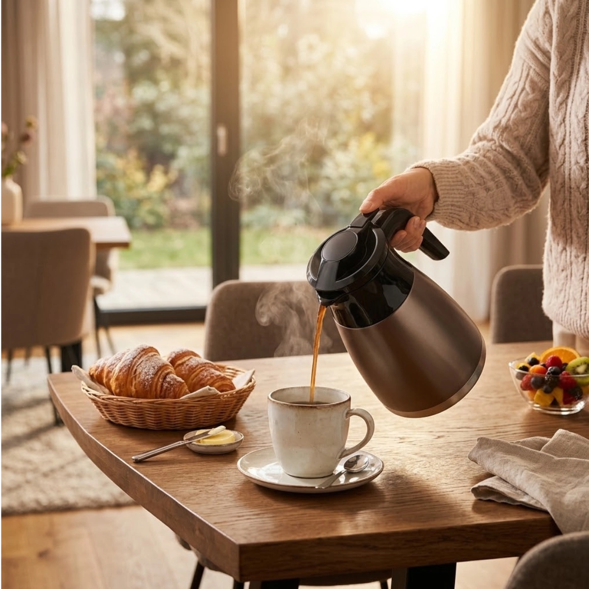 BULE TERMICO COM TOUCH DIGITAL 1,3L EURO HOME CINZA ATE 24H GELADO BULE TERMICO COM TOUCH DIGITAL 1,3L EURO HOME CINZA ATE 24H GELADO