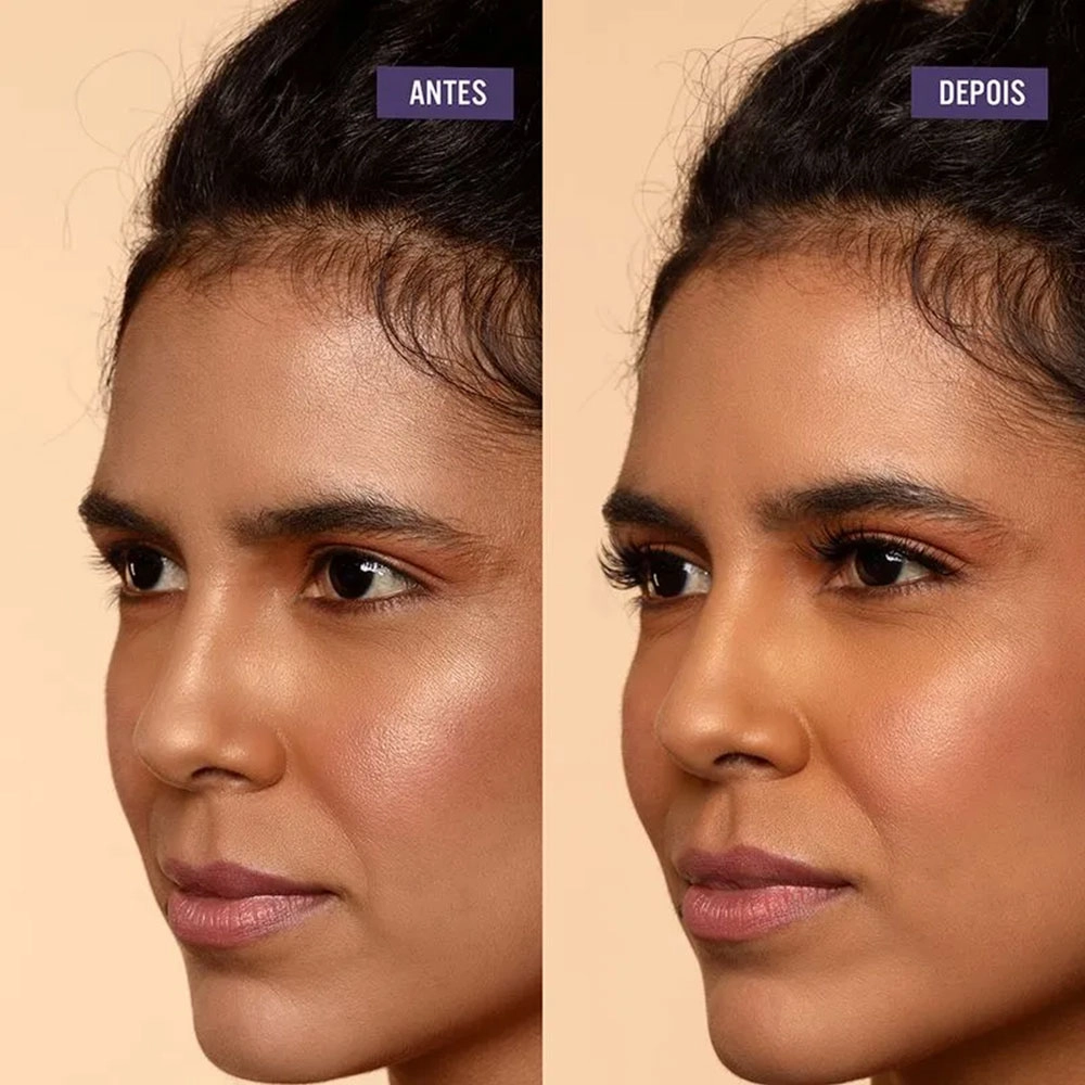 CÍLIOS POSTIÇOS IMPRESS PRESS-ON FALSIES VOLUMINOUS KISS NEW YORK ILK02B 