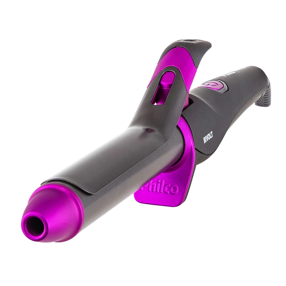 CACHEADOR DE CABELO PHILCO INTENSE CURVES CINZA 25MM BIVOLT 