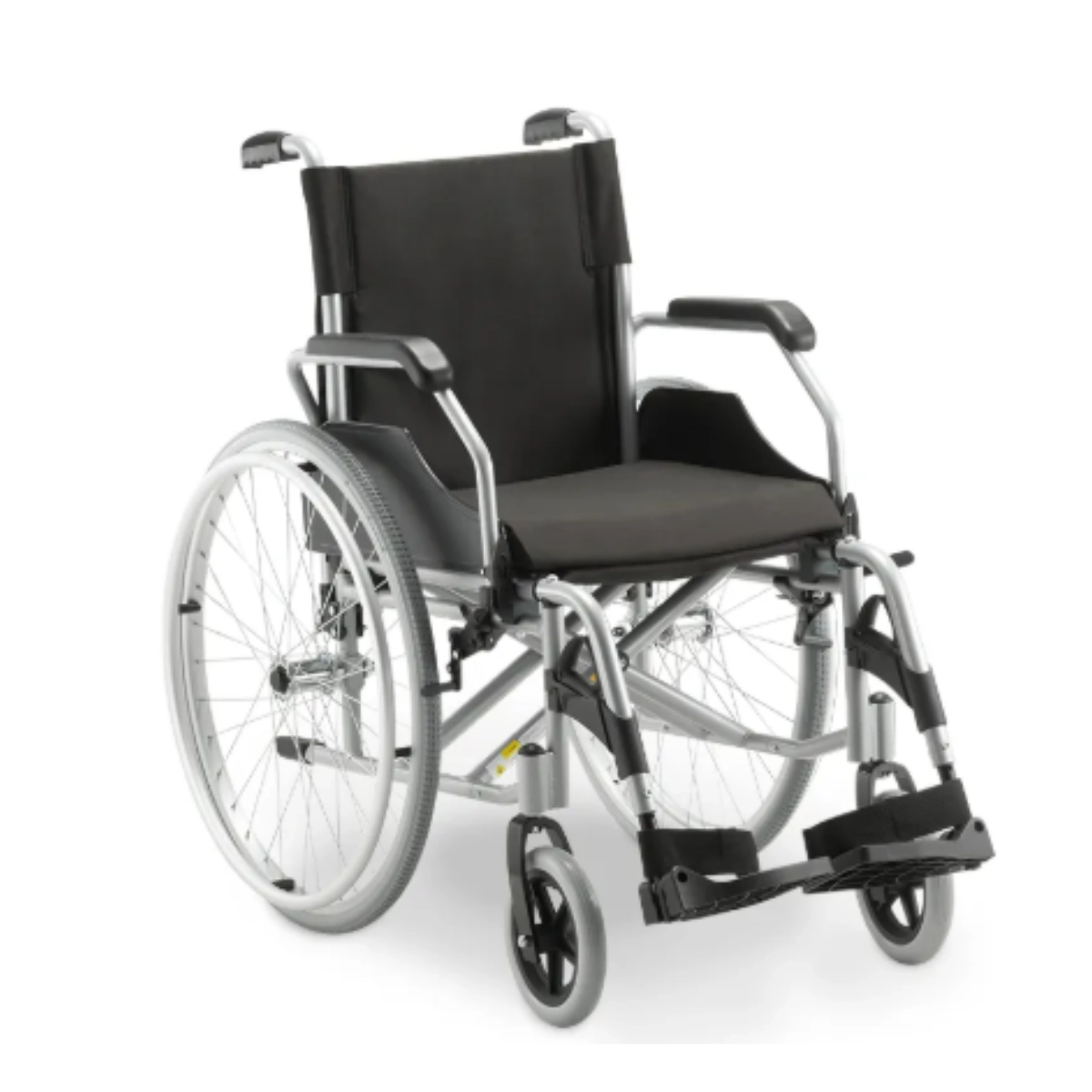 CADEIRA DE RODAS DOBRÁVEL EM ALUMÍNIO 120KG D600 DELLAMED