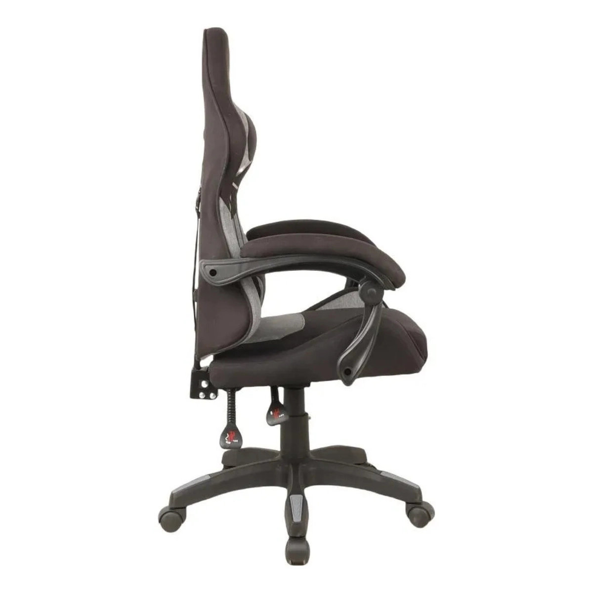 CADEIRA GAMER AXION PRETO E CINZA 100KG DAZZ