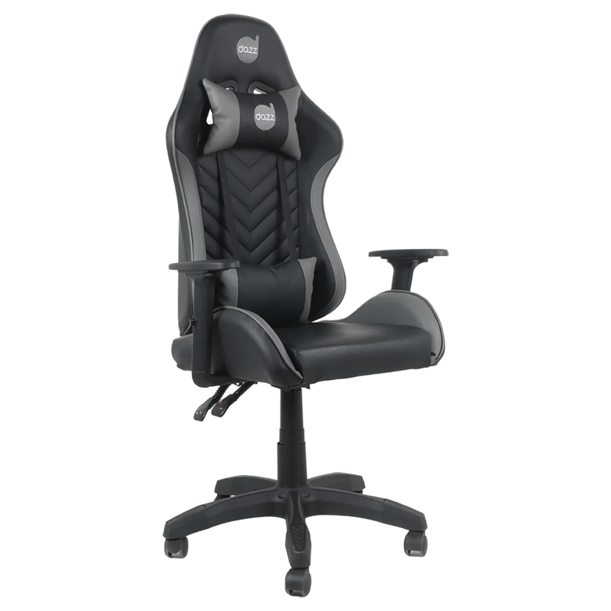 CADEIRA GAMER DAZZ ELITE PRO PRETO E CINZA COURO SINTETICO 140KG CADEIRA GAMER DAZZ ELITE PRO PRETO E CINZA COURO SINTETICO 140KG