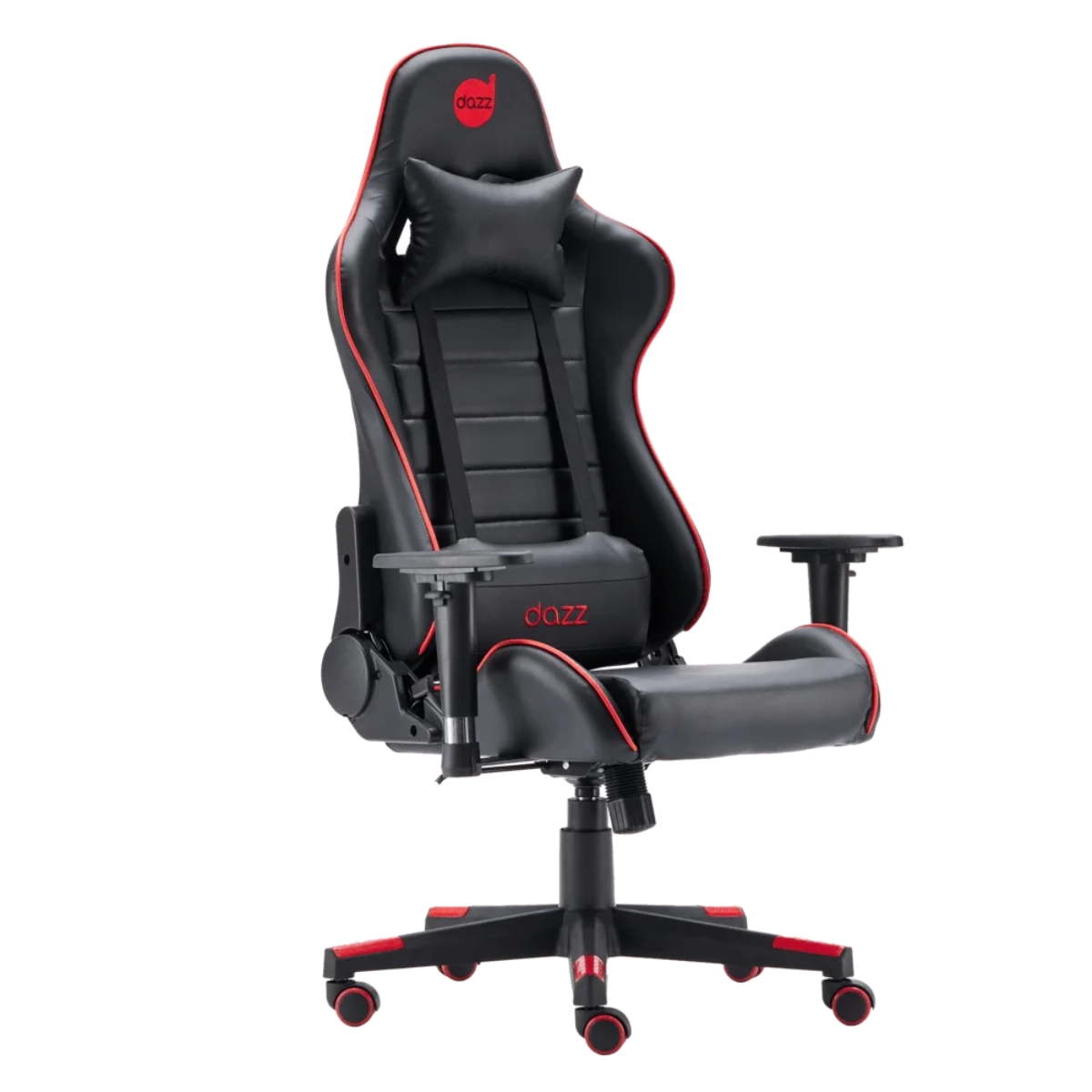 CADEIRA GAMER DAZZ PRIME-X V2 PRETO E VERMELHO