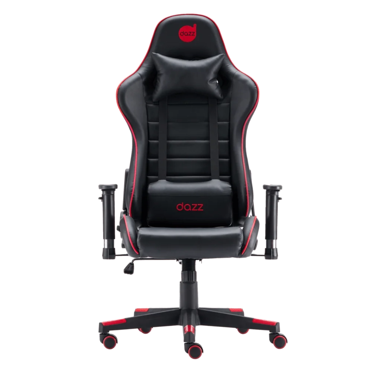 CADEIRA GAMER DAZZ PRIME-X V2 PRETO E VERMELHO