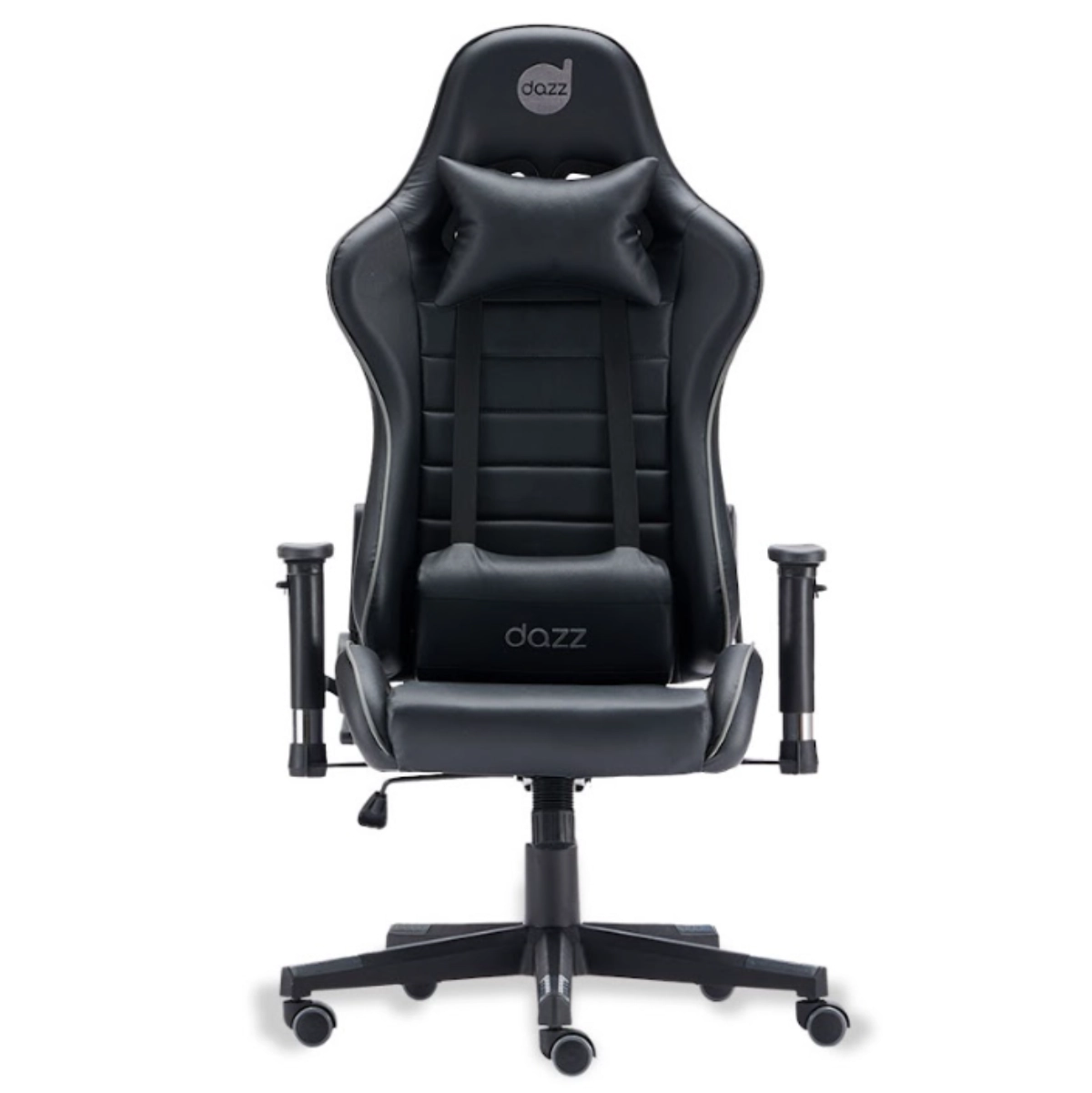 CADEIRA GAMER ERGONOMICA PRIME-X V2 PRETO/CINZA - DAZZ