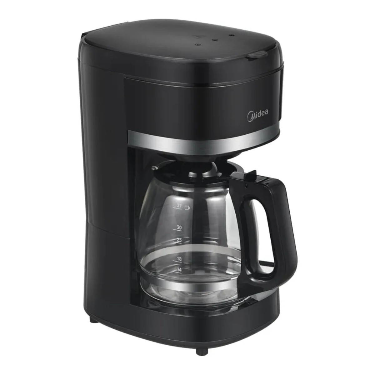 CAFETEIRA ELÉTRICA DIGITAL 37 XICARAS PRETA 1,5L MIDEA 220V