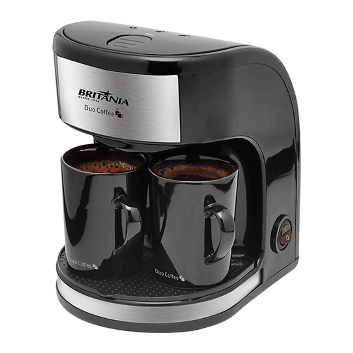 CAFETEIRA ELETRICA BRITANIA DUO COFFEE 2 XICARAS 220V