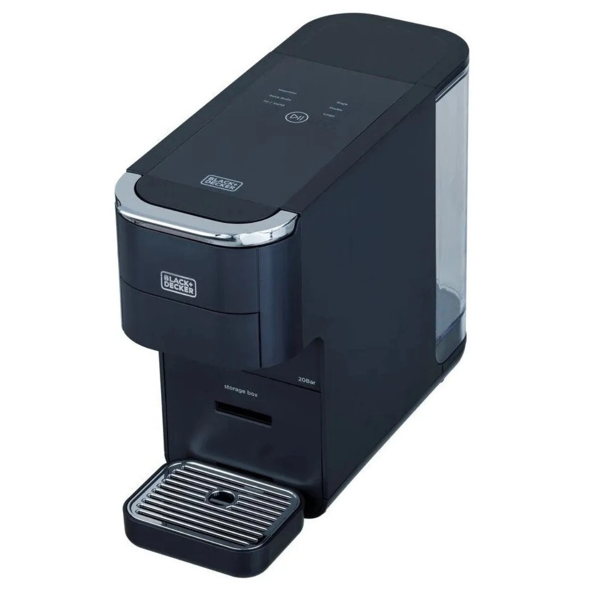 CAFETEIRA ESPRESSO 1,4L COM TOUCH BLACK+DECKER MULTI-IN-ONE 127V