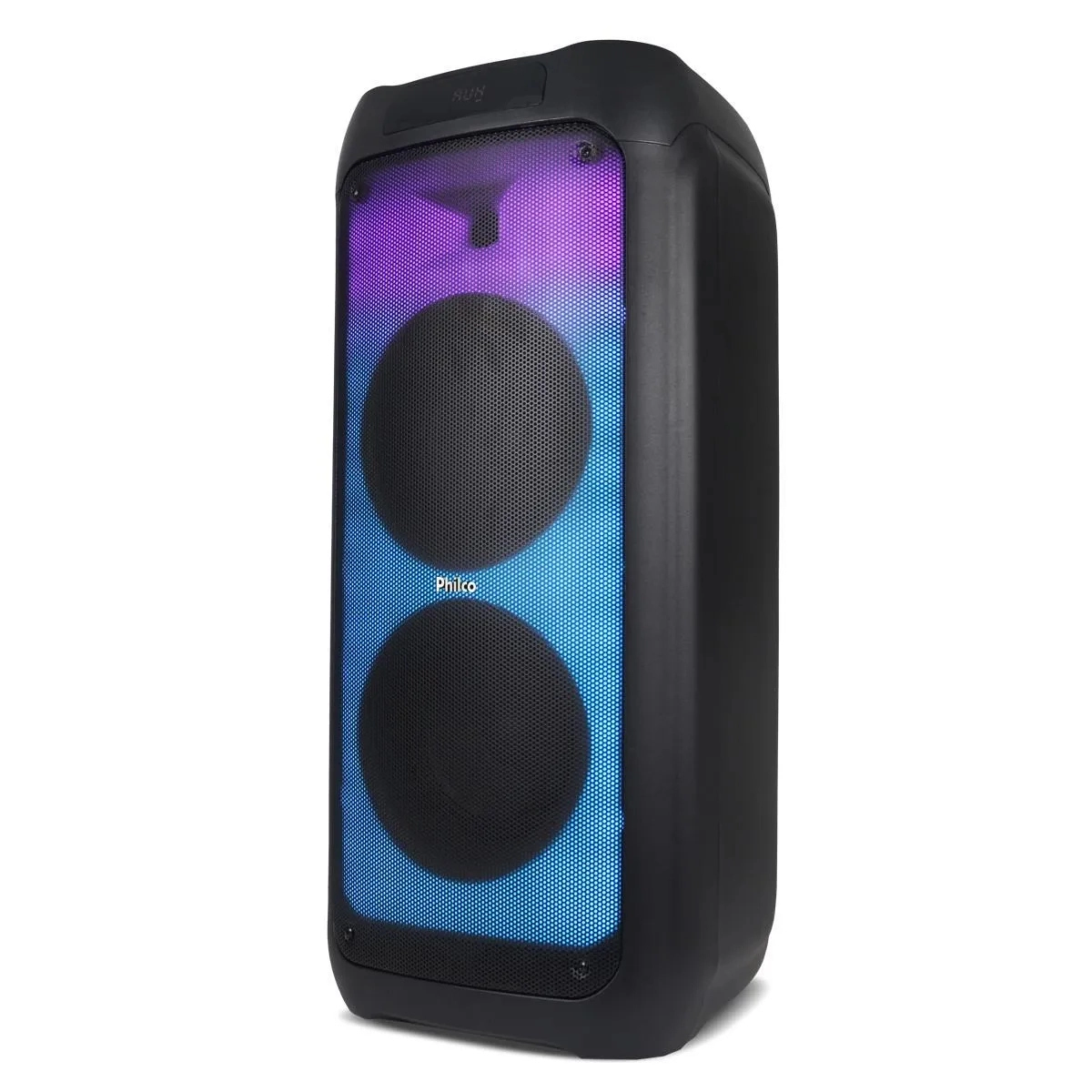 CAIXA DE SOM AMPLIFICADA BLUETOOTH FLASH LIGHTS E FULL LED 2000W PHILCO CAIXA DE SOM AMPLIFICADA BLUETOOTH FLASH LIGHTS E FULL LED 2000W PHILCO