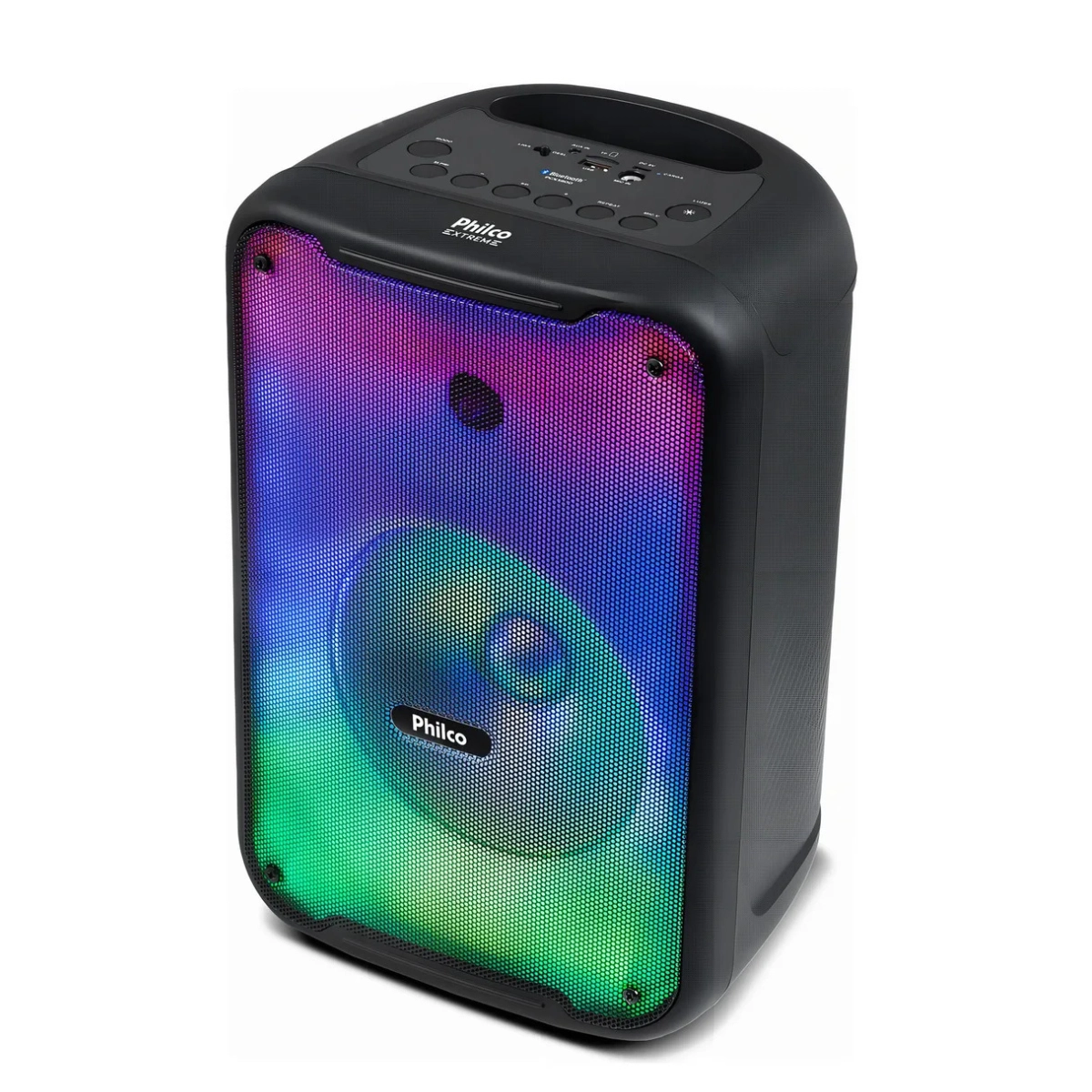 CAIXA DE SOM AMPLIFICADA EXTREME PCX3800 BRITANIA BIVOLT 250W PRETA BLUETOOTH CAIXA DE SOM AMPLIFICADA EXTREME PCX3800 BRITANIA BIVOLT 250W PRETA BLUETOOTH