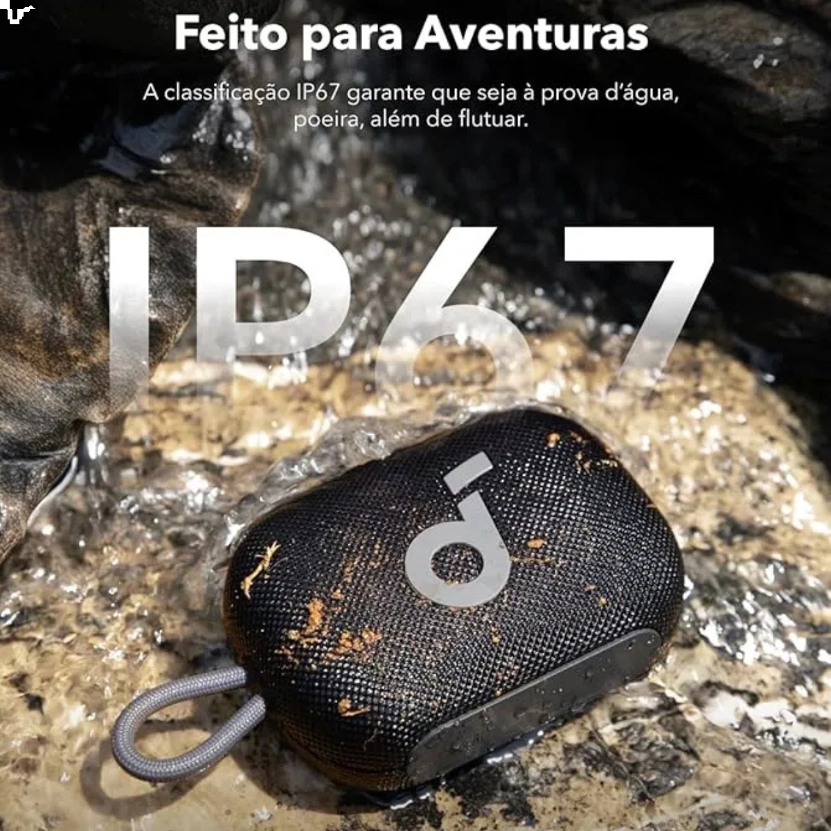 CAIXA DE SOM BLUETOOTH PORTÁTIL SOUNDCORE SELECT 4 GO 20H IP67 À PROVA D?ÁGUA CAIXA DE SOM BLUETOOTH PORTÁTIL SOUNDCORE SELECT 4 GO 20H IP67 À PROVA D?ÁGUA