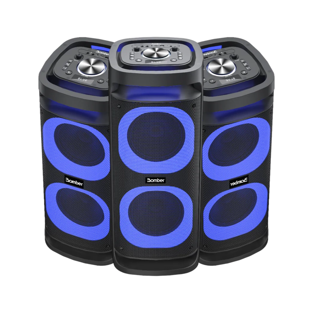 CAIXA DE SOM PORTÁTIL BLUETOOTH BOMBER PARTY 1360 8 1500W BIVOLT CAIXA DE SOM PORTÁTIL BLUETOOTH BOMBER PARTY 1360 8 1500W BIVOLT