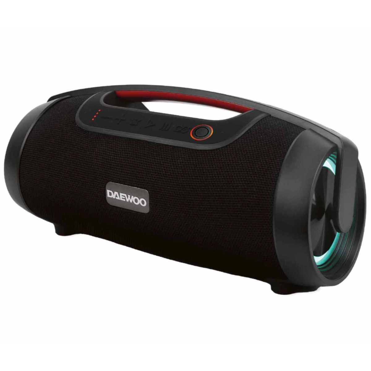 Caixa de Som Portátil Boombox DW242 Design, Potência e Conectividade
