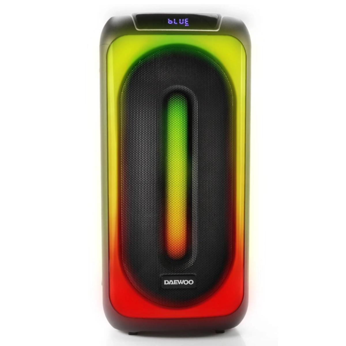 Caixa de Som Portátil com 600W Woofer Duplo e Bateria de Alta Capacidade