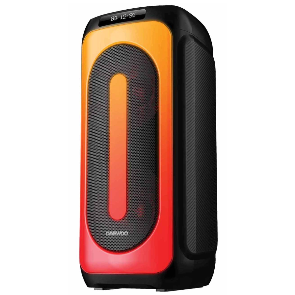 Caixa de Som Portátil com 600W Woofer Duplo e Bateria de Alta Capacidade