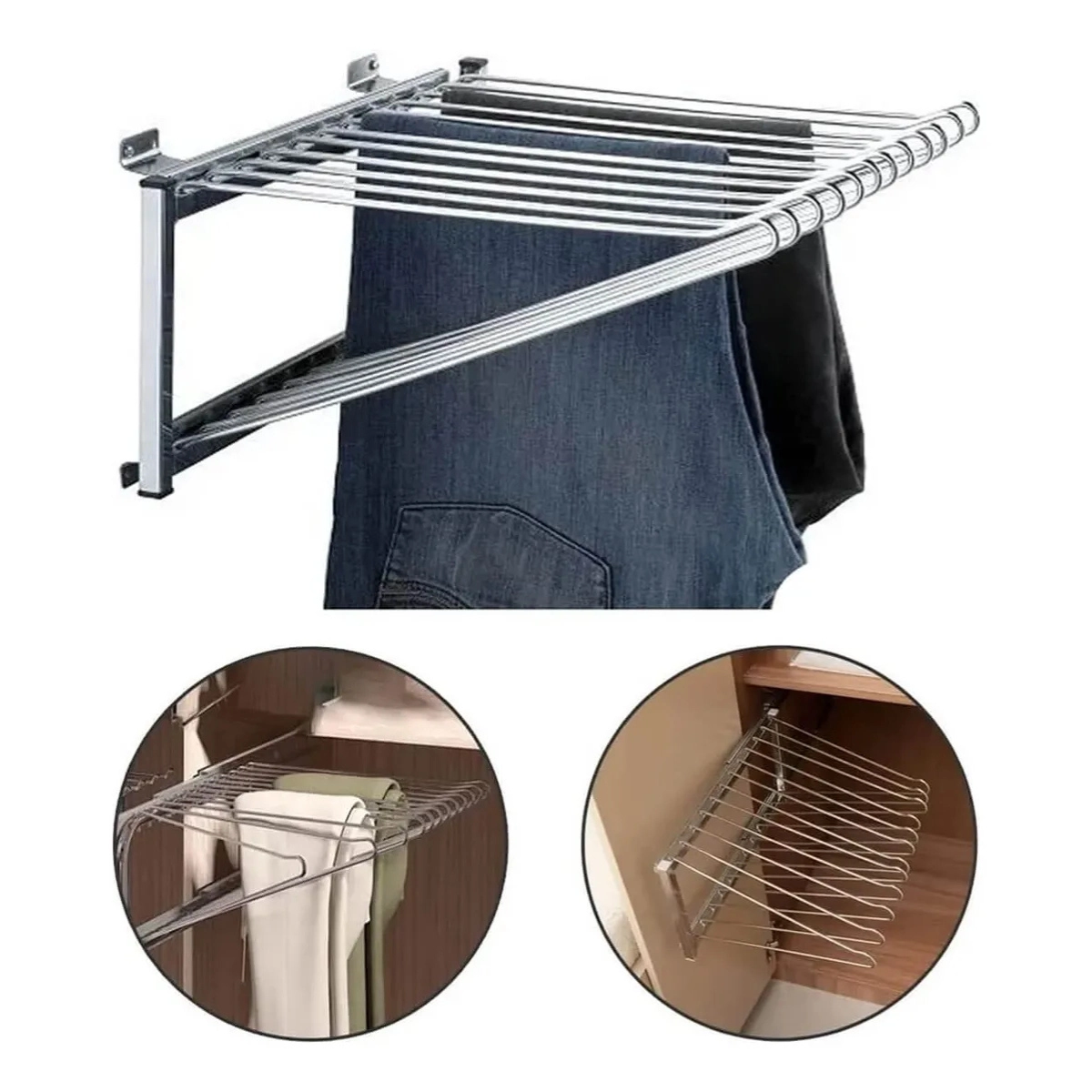 CALCEIRO DESLIZANTE PARA CLOSET GUARDA ROUPAS 12 VARETAS ARAMADO CROMADO CALCEIRO DESLIZANTE PARA CLOSET GUARDA ROUPAS 12 VARETAS ARAMADO CROMADO