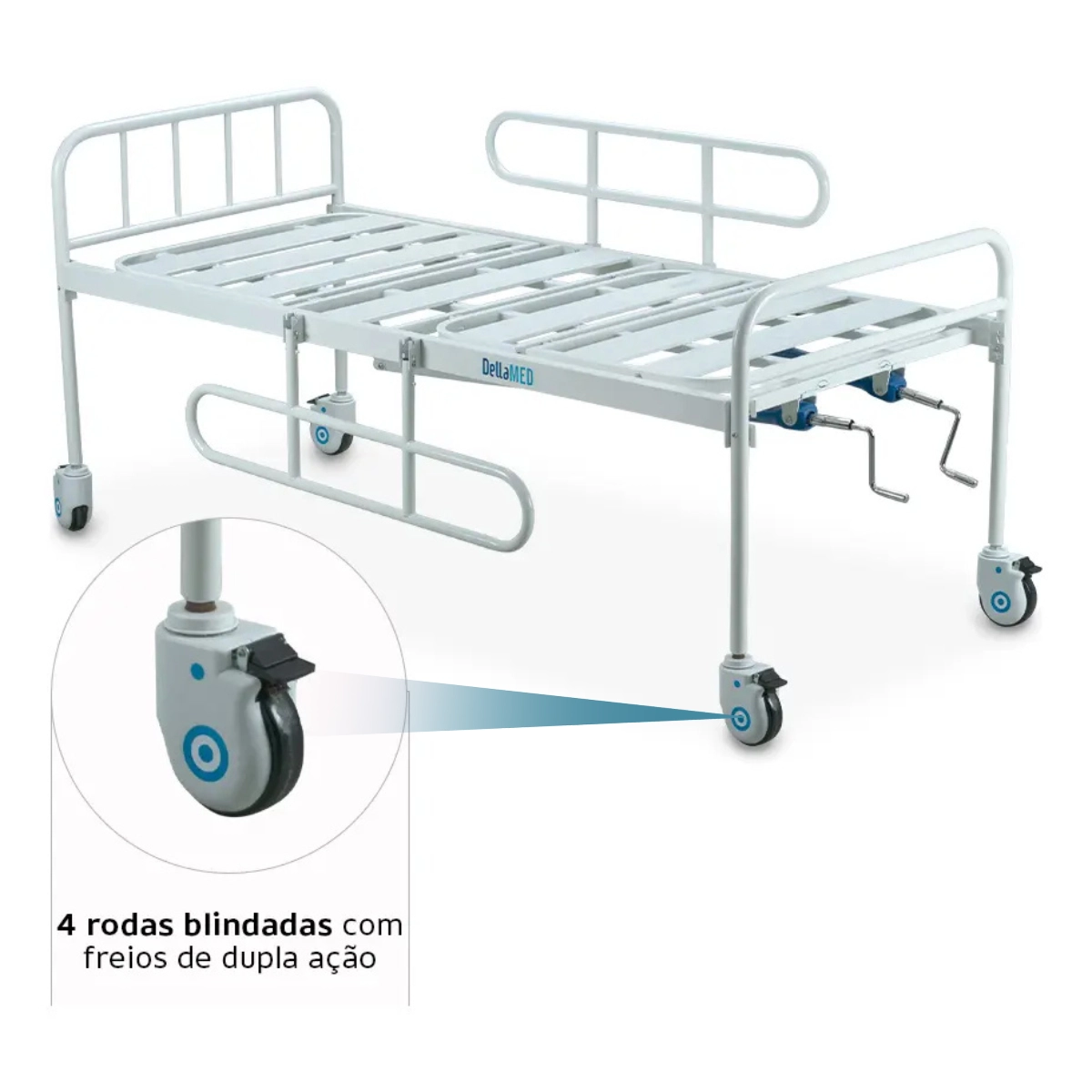 Cama Hospitalar Manual 2 Movimentos Dx2 Cama Hospitalar Manual 2 Movimentos Dx2