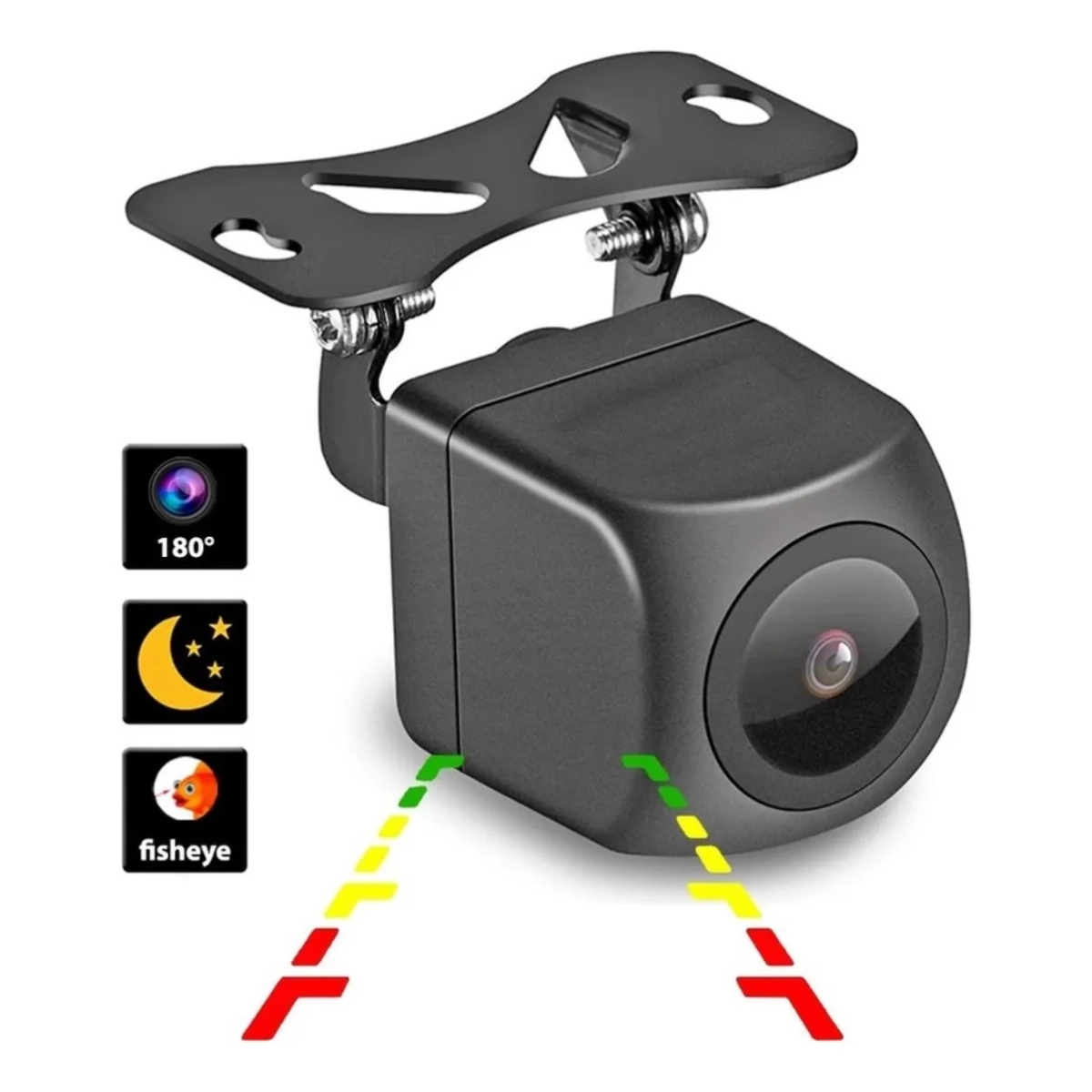 CAMERA AUTOMOTIVA DE RE FRONTAL ROADSTAR RS180 BR PLUS VISAO