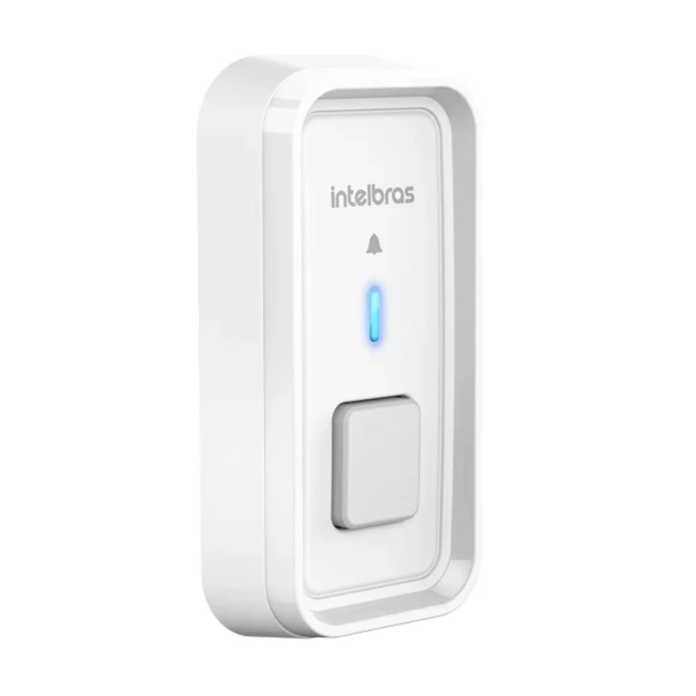 CAMPAINHA INTERBRAS SEM FIO COM BATERIA BRANCO BIVOLT