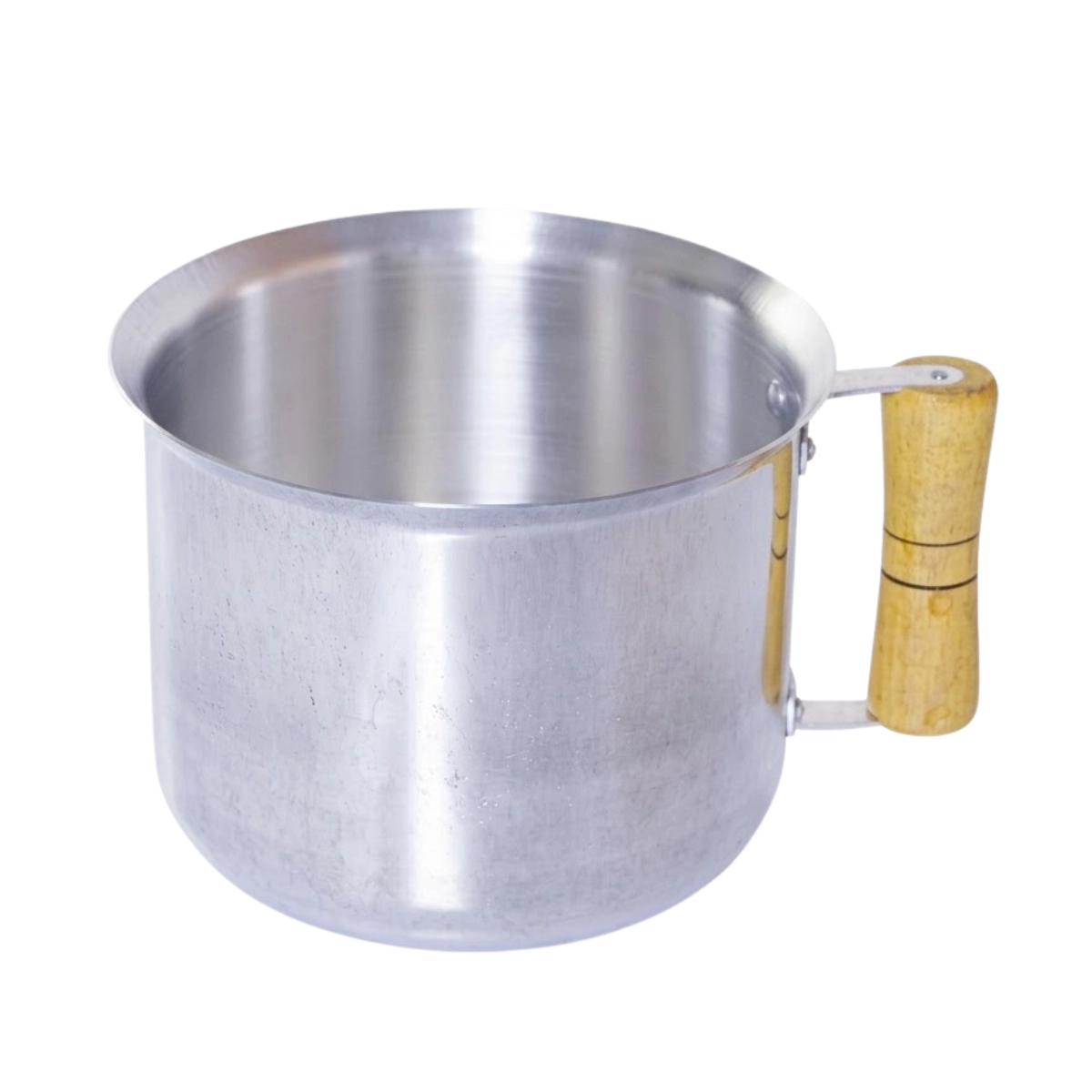 CANECAO DE ALUMÍNIO POLIDO EXTRA 1,1 LITROS ALOESTE