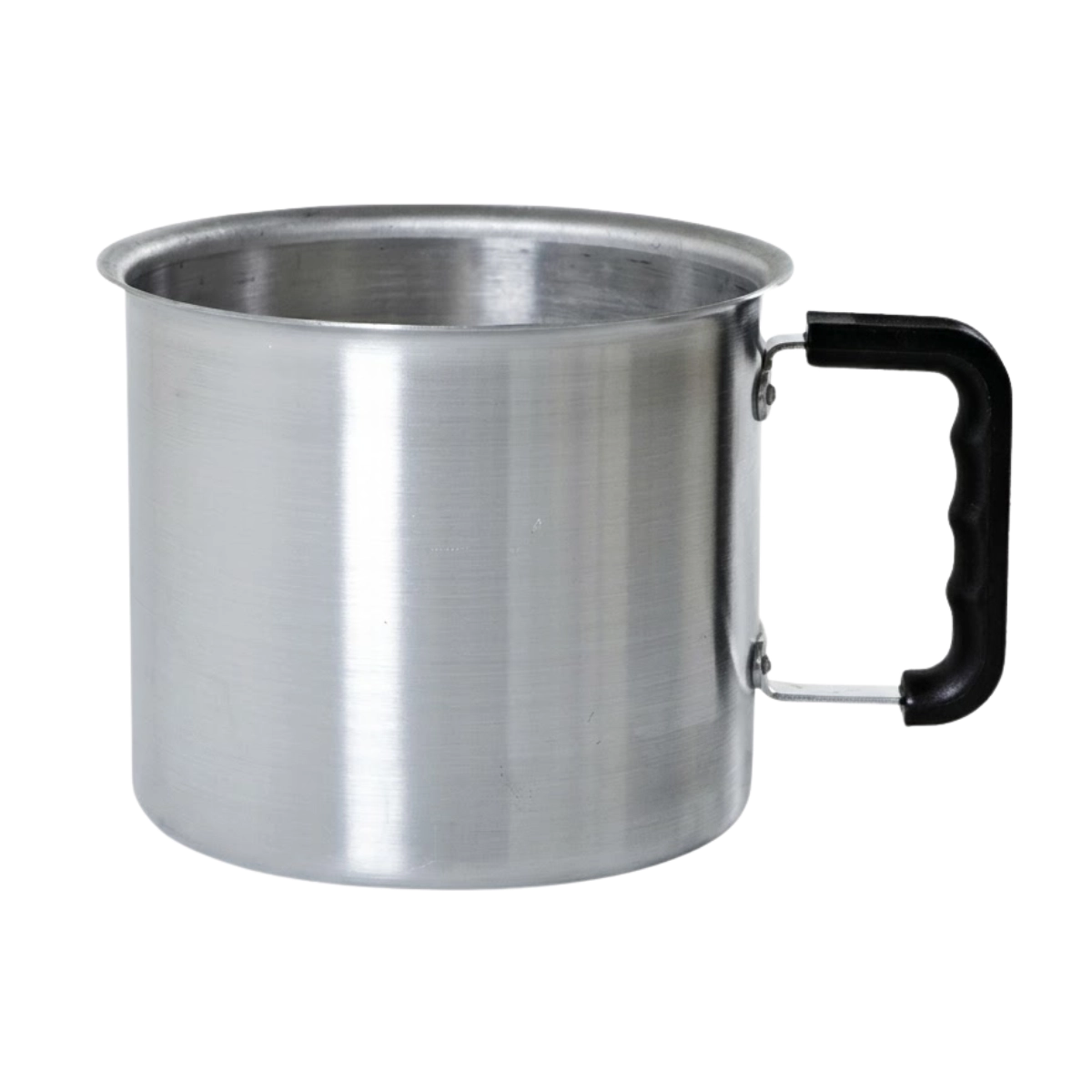 CANECAO INDUSTRIAL DE ALUMÍNIO POLIDO EXTRA 3,6L ALOESTE