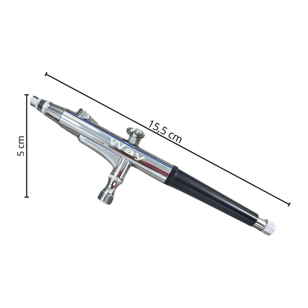 CANETA AERÓGRAFO DUPLA AÇÃO 2 CANECAS IMPORTWAY IWCA-2C CANETA AERÓGRAFO DUPLA AÇÃO 2 CANECAS IMPORTWAY IWCA-2C