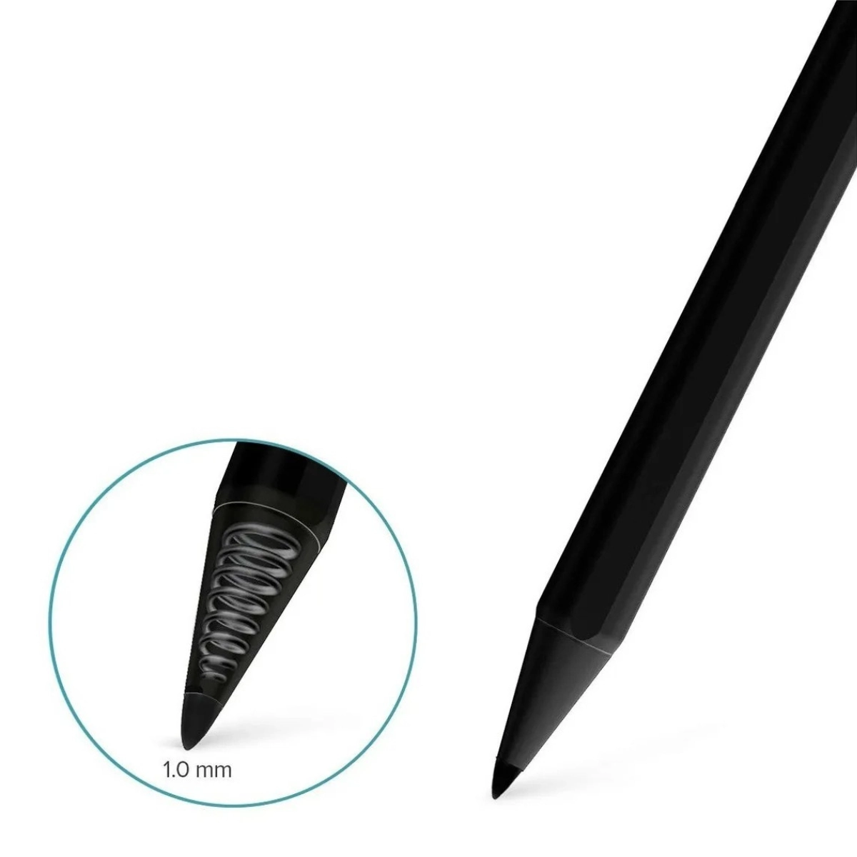 CANETA PENCIL WB PRETA PARA IPAD COM PALM REJECTION E PONTA DE 1.0MM