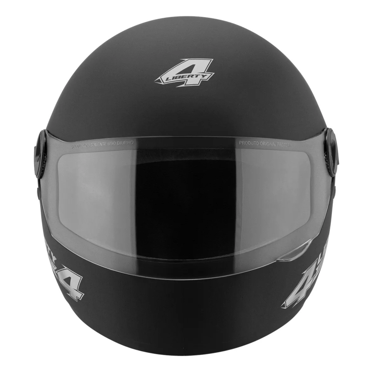 CAPACETE DE MOTO LIBERTY 4 GIRLS PROTORK 58 FECHADO PRETO FOSCO