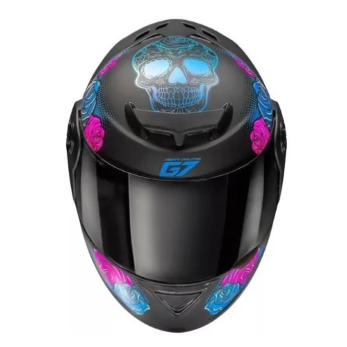 Capacete G7 Mexican Skull Pro Tork N 60 Arte Estilo e Segurança Capacete G7 Mexican Skull Pro Tork N 60 Arte Estilo e Segurança