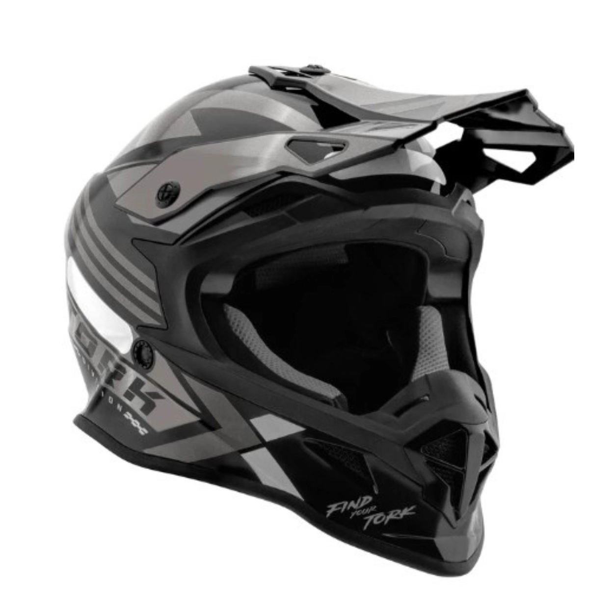 Capacete Infantil Motocross Fast Next Brilhante Pro Tork N 54 Segurança e Estilo Off-Road