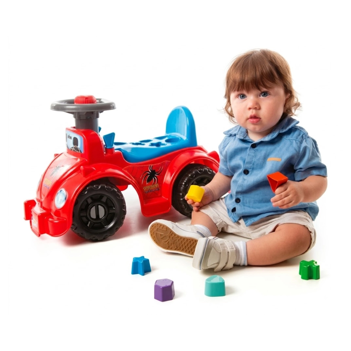 CARRINHO ANDADOR BEBE KETOKINHA ARANHA INTERATIVO KENDY