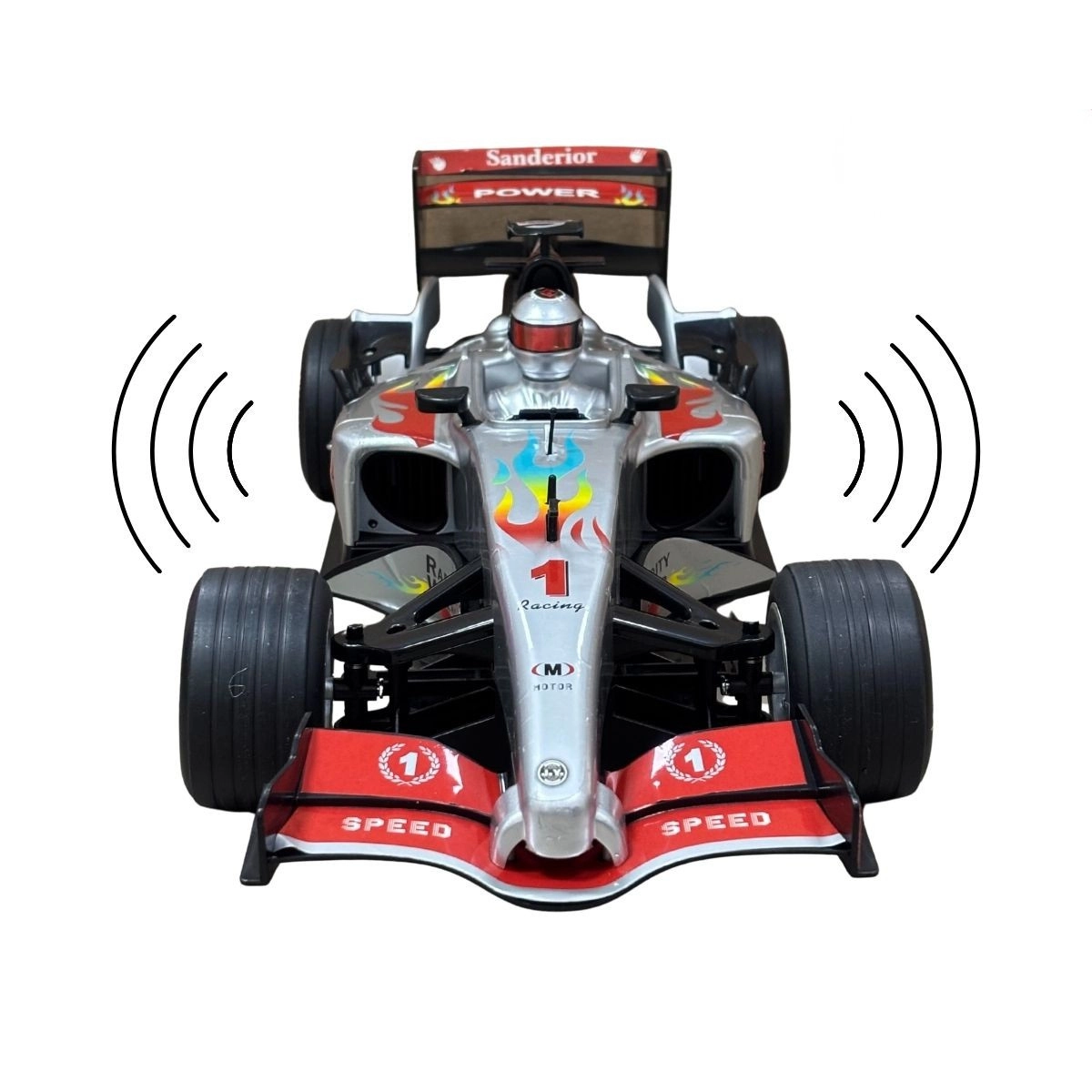 CARRINHO CONTROLE REMOTO CORRIDA FORMULA 1 IMPORTWAY 1:10 CINZA F1 CARRINHO CONTROLE REMOTO CORRIDA FORMULA 1 IMPORTWAY 1:10 CINZA F1