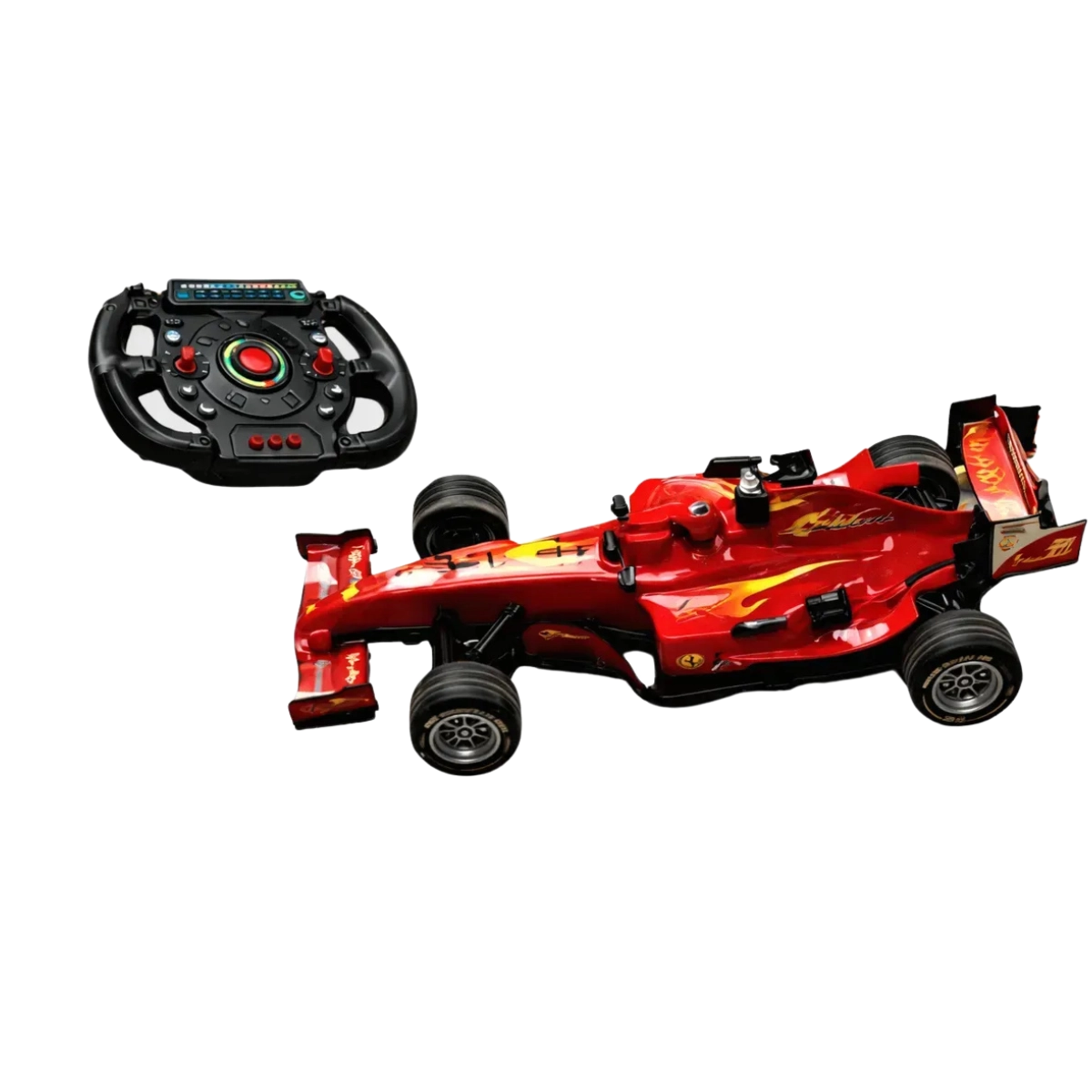 CARRINHO CONTROLE REMOTO CORRIDA FORMULA 1 IMPORTWAY 1:10 VERMELHO F1
