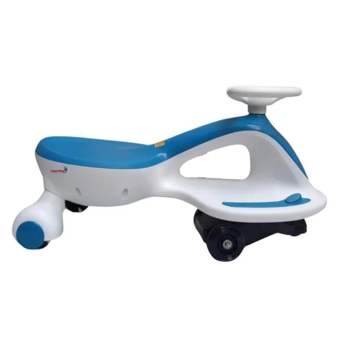 CARRINHO DE ROLIMÃ ELÉTRICO INFANTIL BRANCO - IMPORTWAY