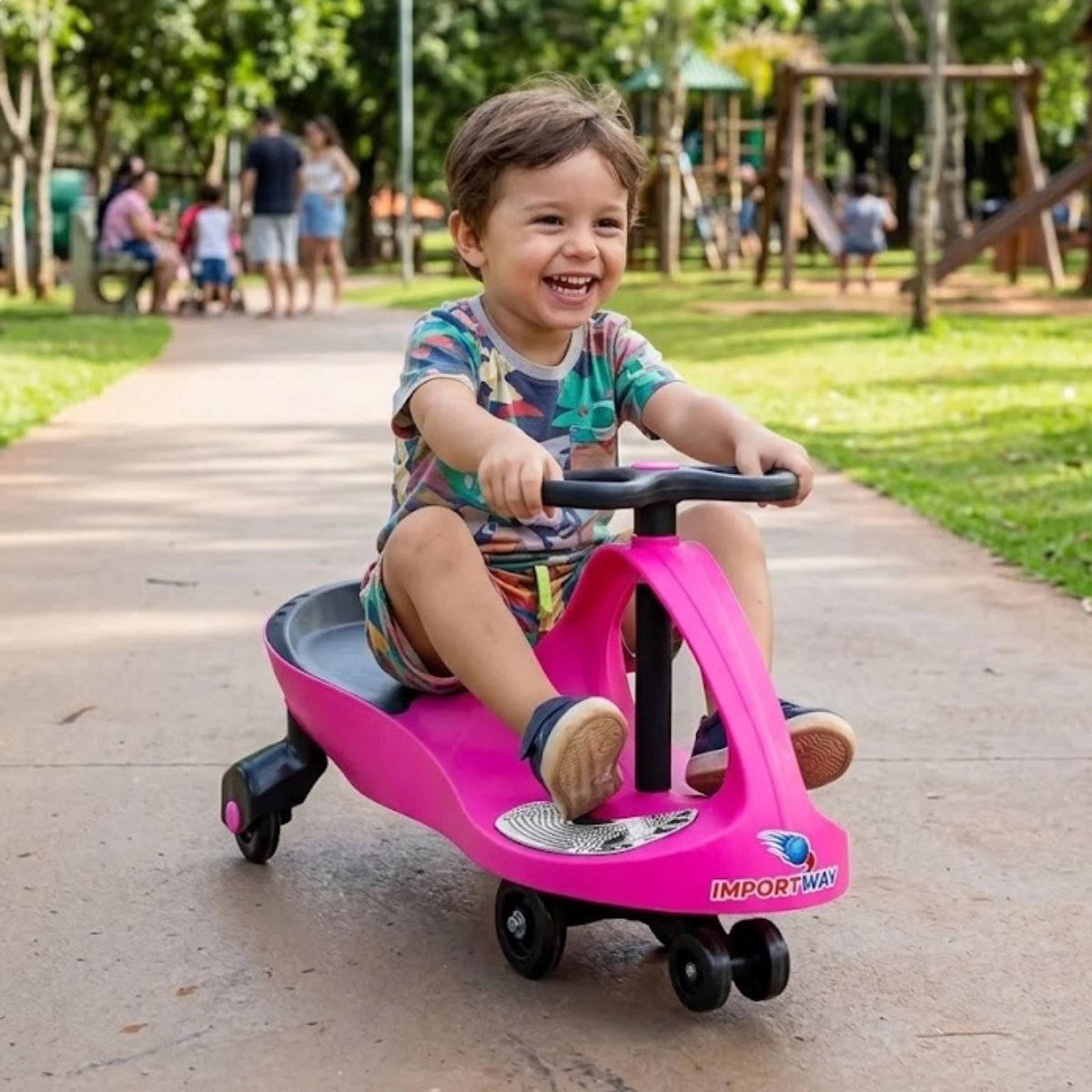 CARRINHO DE ROLIMÃ INFANTIL IMPORTWAY ROSA ATE 60KG CARRINHO DE ROLIMÃ INFANTIL IMPORTWAY ROSA ATE 60KG