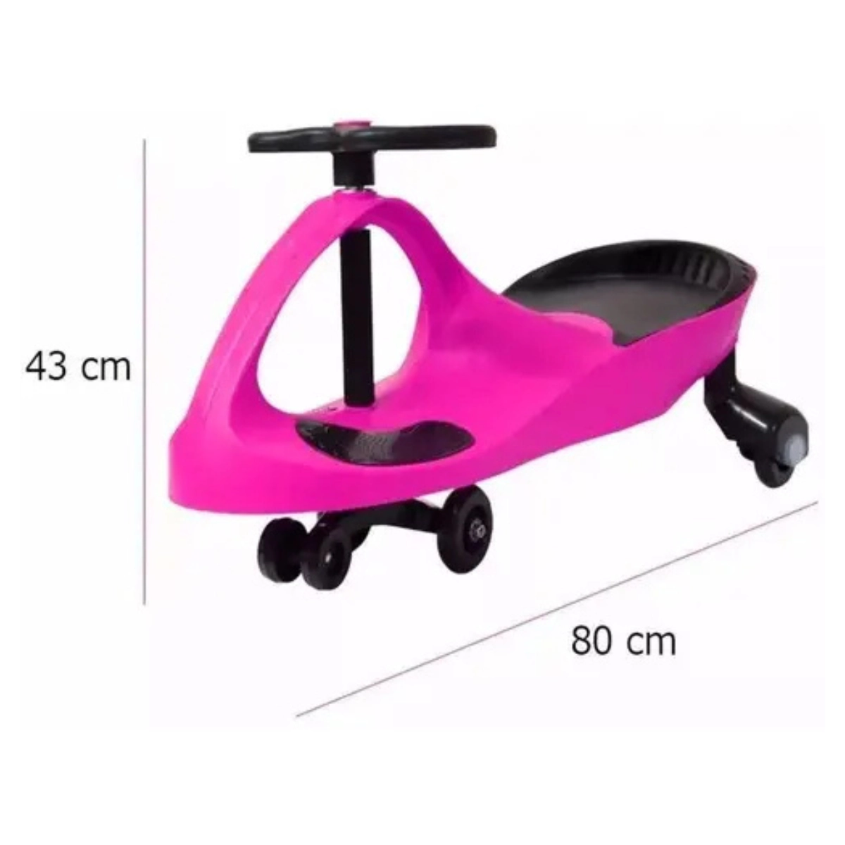 CARRINHO DE ROLIMÃ INFANTIL IMPORTWAY ROSA ATE 60KG CARRINHO DE ROLIMÃ INFANTIL IMPORTWAY ROSA ATE 60KG