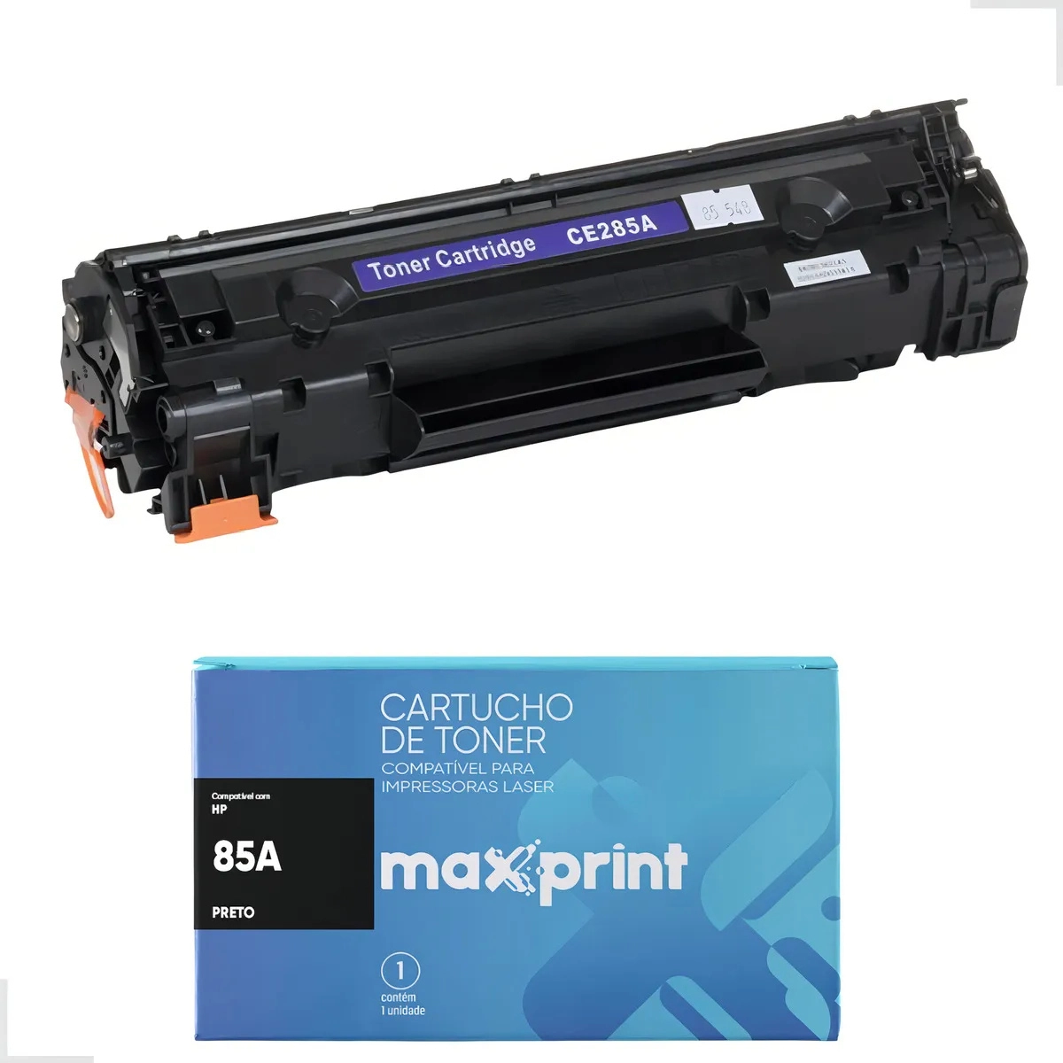 CARTUCHO DE TONER MAXPRINT CE285A COMPATÍVEL COM HP PRETO