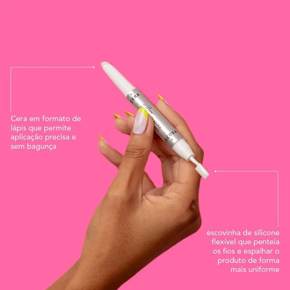 CERA MODELADORA DE SOBRANCELHAS GO BROW RUBY KISSES