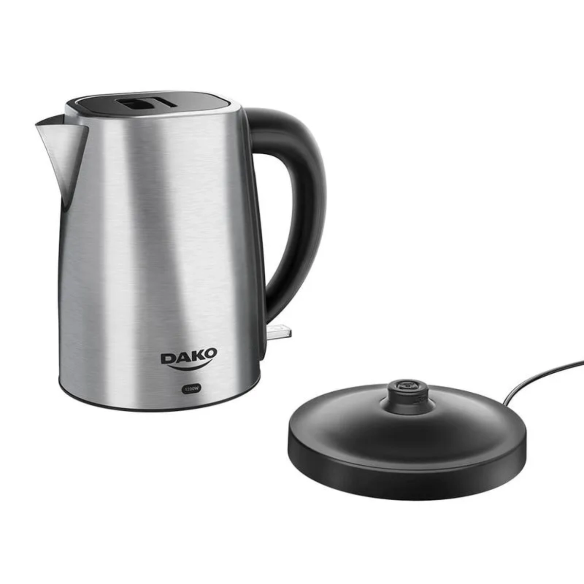 CHALEIRA ELÉTRICA AUTOMATICA 1,7 LITROS DAKO 127V EM AÇO INOX 
