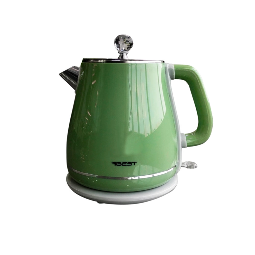 CHALEIRA ELETRICA BEST YD-1830B VERDE 1,8 LITROS 1500W 220V