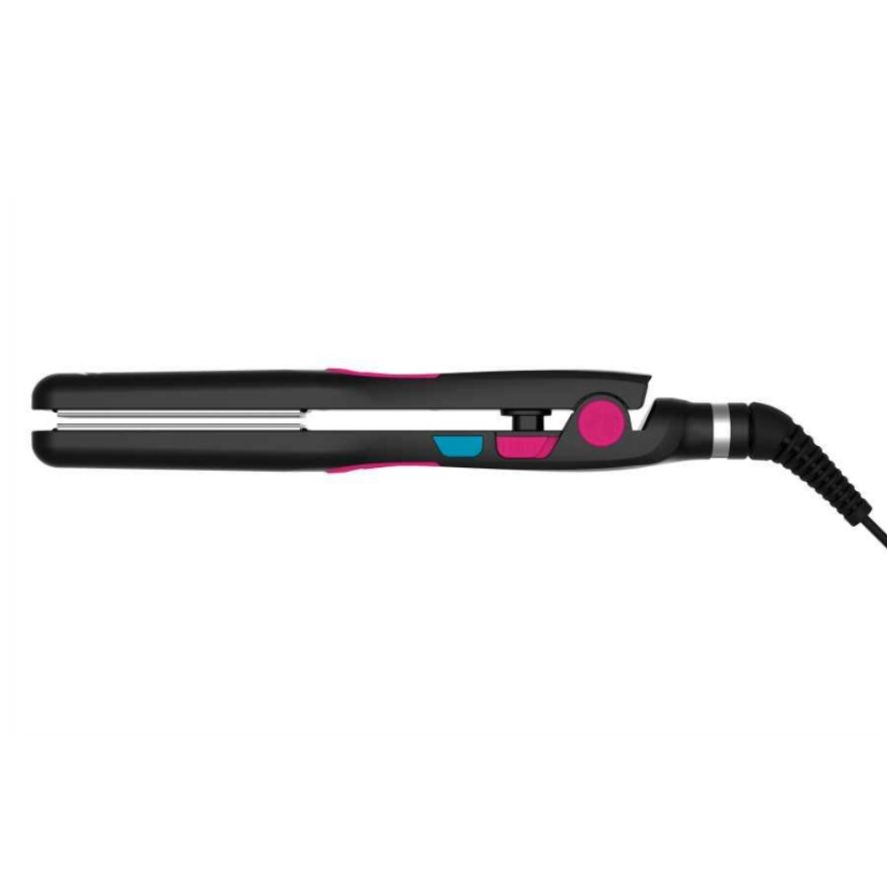 Chapinha de cabelo Lion Tutti 420F preta e Rosa Bivolt