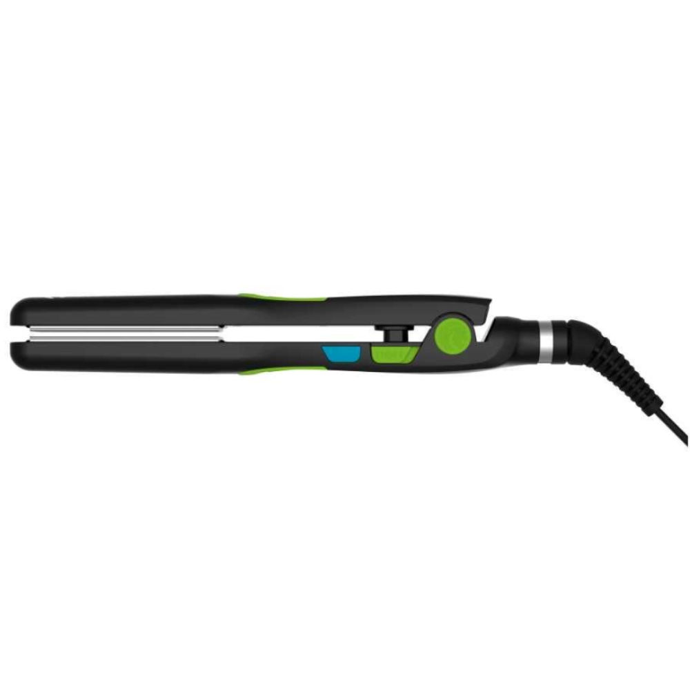 Chapinha de cabelo Lion Tutti 420F preta e verde Bivolt